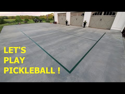 Build A Driveway Pickleball Court From Scratch: Step-by-step Guide