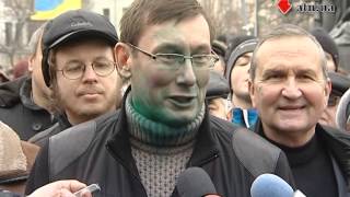 28/12/13 - Зеленое покушение на Луценко. Подробности