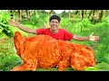 100 Kg WHOLE BEEF ROAST | 5 Hours Steaming a Whole Buffalo | Rare Recipe