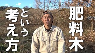 【自然農】畑の一角に「肥料木」を植える　2024年1月7日【natural farming】