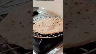 Chapati on grill 😋#trending #viral #shorts