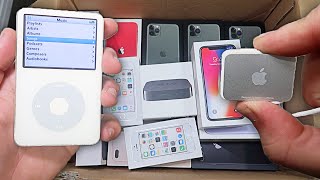 APPLE STORE DUMPSTER DIVING JACKPOT!! FOUND VINTAGE APPLE PRODUCTS!! AMAZING!!