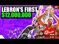 How LeBron Spent His First $12,000,000 Check | Clutch #Shorts