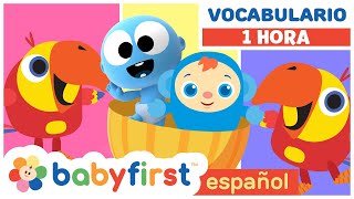 Primeras Palabras para Bebes en Español | Huevos Surpresas con Larry | 1 hora |