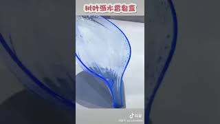 創意樹葉瀝水置物皂盒