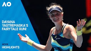 Dayana Yastremska's Run to the Semifinals | Highlights | Australian Open 2024