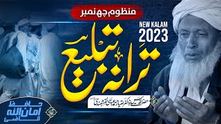 Best Kalam 2023 - Tarana-e-Tableegh - Hafiz Amanullah Qazi - AQ production
