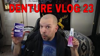 Adhesives and Clean up for Immediate Dentures -  DENTURE VLOG  23