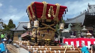 平成25年 阿万亀岡八幡神社春祭り　だんじり映像 伊賀野