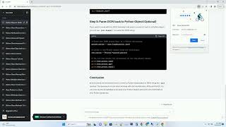 python class object to json