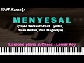 (Lower Key) Menyesal - Yovie Widianto ft. Lyodra, Tiara Andini, Ziva Magnolya (Karaoke Piano)