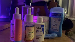 skincare routine!