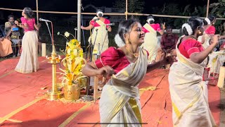 സുന്ദരികളുടെ ഒരു അടിപൊളി കൈകൊട്ടിക്കളി | theriyakavilamma | kaikottikali | kaikottikali dance