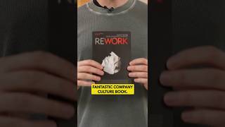 This Book Shaped Our Company Culture - Rework by Jason Fried