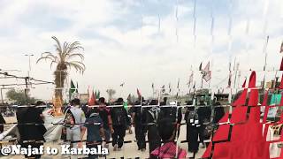 Jane Wale Karbala Ke Karbala Le Chal Mujhe.... (Najaf to Karbala)