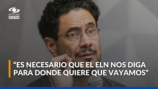 ¿Qué sigue tras suspensión de diálogos con el ELN? El senador Iván Cepeda habla sobre la situación