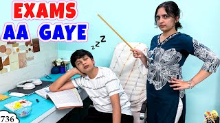EXAMS AAGAYE | Ep 736 | Pihu ke Study Hacks & Tricks | Aayu and Pihu Show
