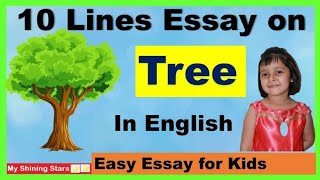 Tree || ගස් || Simple Essay in English and Sinhala || සරල වාක්‍ය 10 ක් @SLSHARKBY2024