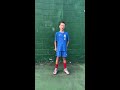 sebastian fenson 2020 lock down video for crusaders u8s u00269s in northern ireland