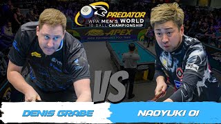 SEMI-FINAL • 2024 PREDATOR WPA MEN'S WORLD 10-BALL • DENIS GRABE VS NAOYUKI OI