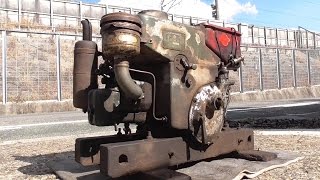 ヤンマーディーゼルNT85形発動機　～最期の運転～　YANMAR DIESEL NT85 Retirement operation