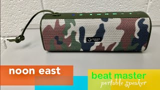 noon east beat master | unboxing, functions, features and sound test