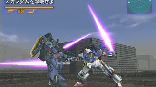 PS2 ガンダムVS.Zガンダム リプレイ ZZガンダム 二刀流