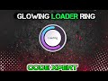 Glowing Loader Ring Animation Effects Using HTML & CSS Code Xpert