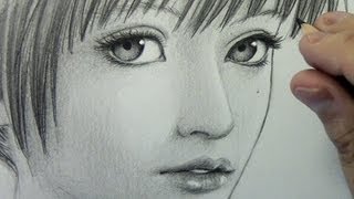 How to Draw a "Realistic" Manga Face [pt. 1: Line Placement]
