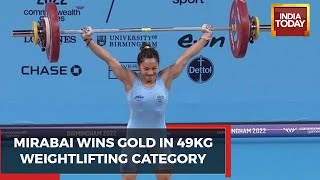 Mirabai Chanu Wins First Gold For India At Birmingham | Commonwealth Games 2022