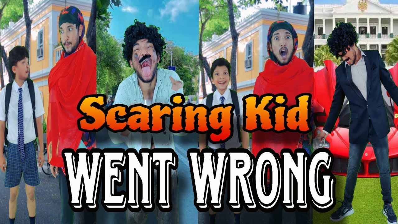 Scaring Kid Went Wrong Comedy Video Asif Dramaz Youtube