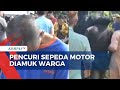 Kepergok Curi Sepeda Motor di Siang Bolong, 2 Pelaku Diamuk Warga!