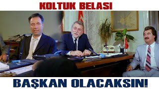 Koltuk Belası Türk Filmi | Zühtü Bey Zorla Siyaseti Sokuluyor!