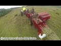 Baling hay with the Ford 8n!  @smyrnavalleyhobbyfarm