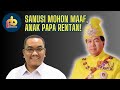 Sanusi mohon ampun dari Sultan Selangor, tapi takdelah sampai gelaran beliau ditarik Sultan!