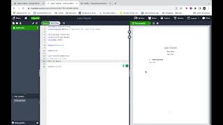 Using Comments in a Latex Document