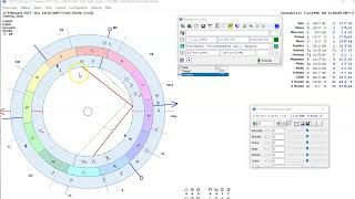COMPATIBILITY in COUPLE, plus NATAL CHARTS of BOTH - example of consultation