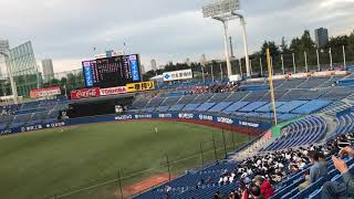 20201018 9回裏 土壇場でのライトバンザイ後逸同点打を生んだ慶應義塾「朱雀」 東京六大学野球秋季リーグ戦 明慶1回戦