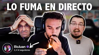 🔥Expertos REACCIONAN a ILLOJUAN fumándose un puro HABANO en DIRECTO | Cigar Specialist