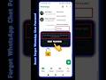 Reset Forgot Whatsapp Chat Password | Reset Whatsapp Chat password
