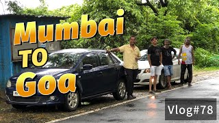 Mumbai to Goa Road Trip | Tattoo Artist from Mumbai | Heavy Rains on Mumbai Goa Road | Travel India