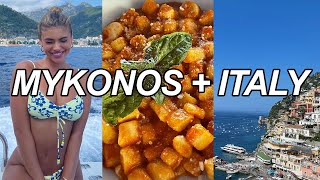 Week In My Life | Mykonos + Italy Trip!