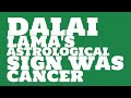 what was dalai lama s astrological sign