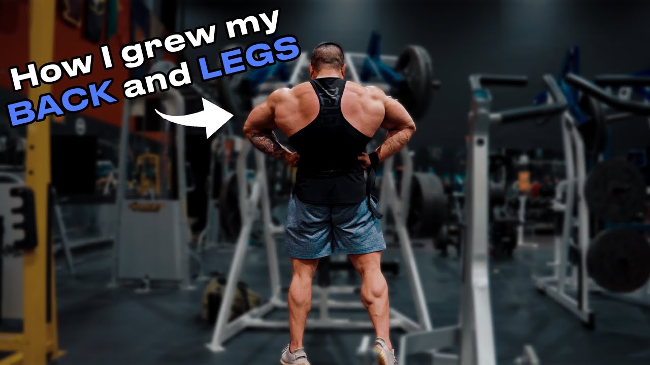 SECRETS For A WIDER Back And Bigger Legs | 6 Weeks Out - YouTube