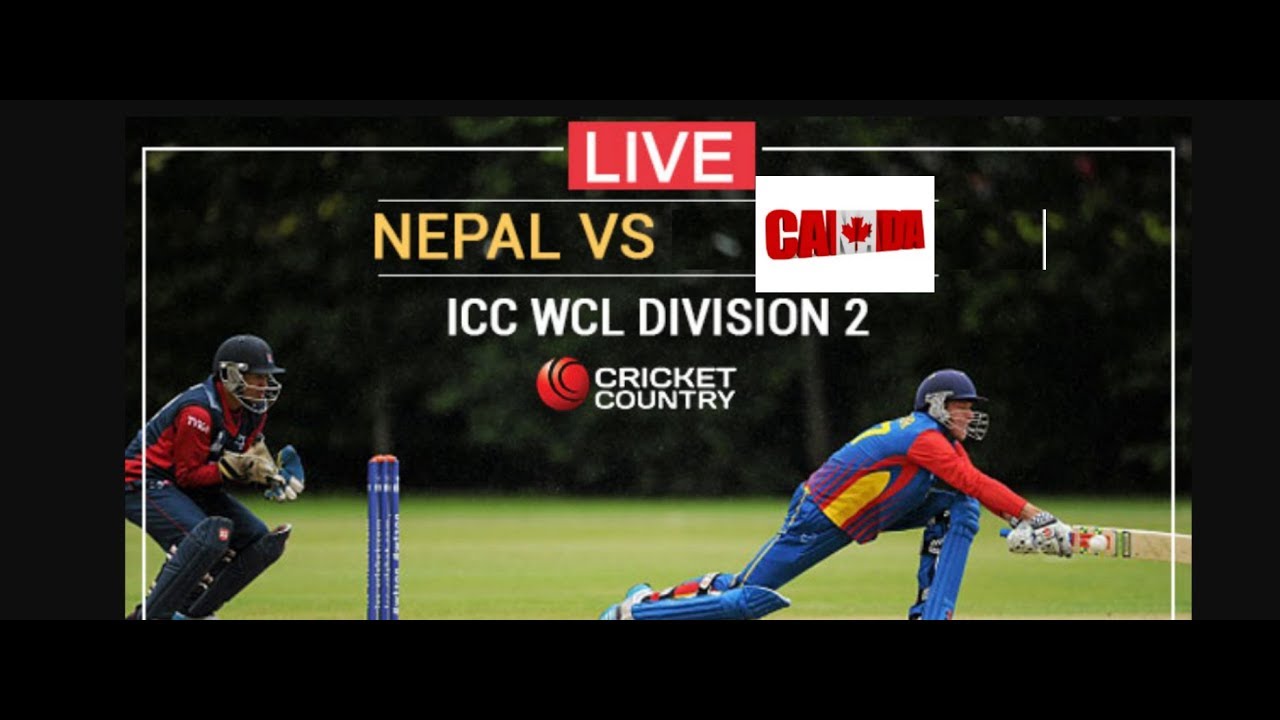 Nepal Vs Canada Live Score, Commentary, 13th Match, ICC World Cricket ...