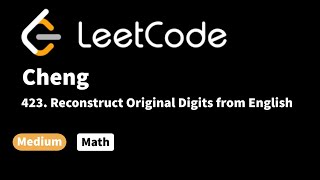 LeetCode 423. Reconstruct Original Digits from English