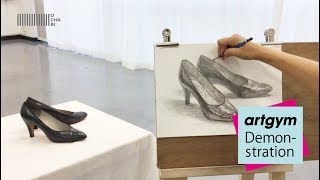 ochabi_「ハイヒールのデッサン(4倍速)」artgym_2018