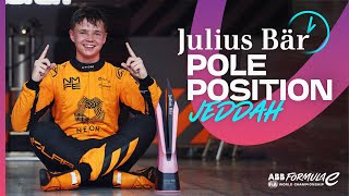 Barnard Becomes Youngest-Ever Polesitter! ⚡ | Jeddah E-Prix R4 Pole Lap