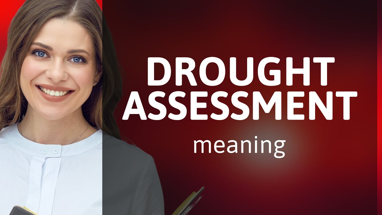 Understanding Drought Assessment A Guide Youtube