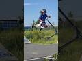 Stunt scooter - look at my brother showing clean tailwhips! #scootering #tailwhip #shorts